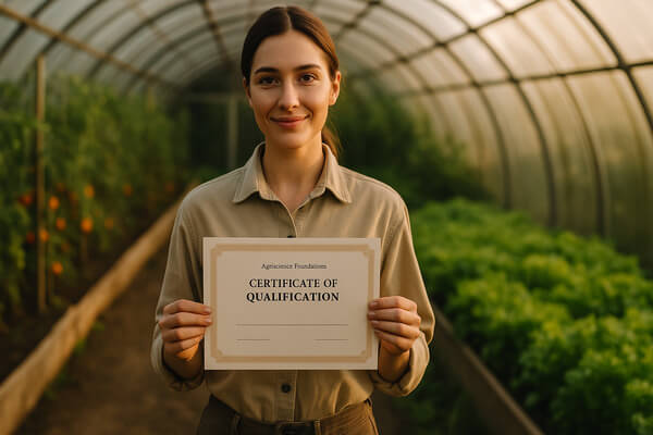 ใบรับรองทักษะ Agriscience Foundations