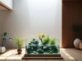 ต้นไม้น้ำกับบ้านสไตล์ Zen เปลี่ยนมุมพักผ่อนให้สงบ นุ่ม และน่าอยู่