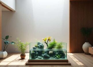 ต้นไม้น้ำกับบ้านสไตล์ Zen เปลี่ยนมุมพักผ่อนให้สงบ นุ่ม และน่าอยู่