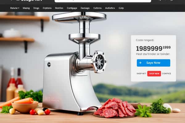 ซื้อเครื่องบดหมูออนไลน์ที่ไหนดี รวมแหล่งช้อปคุ้มราคาแบบไม่โดนของกั๊ก